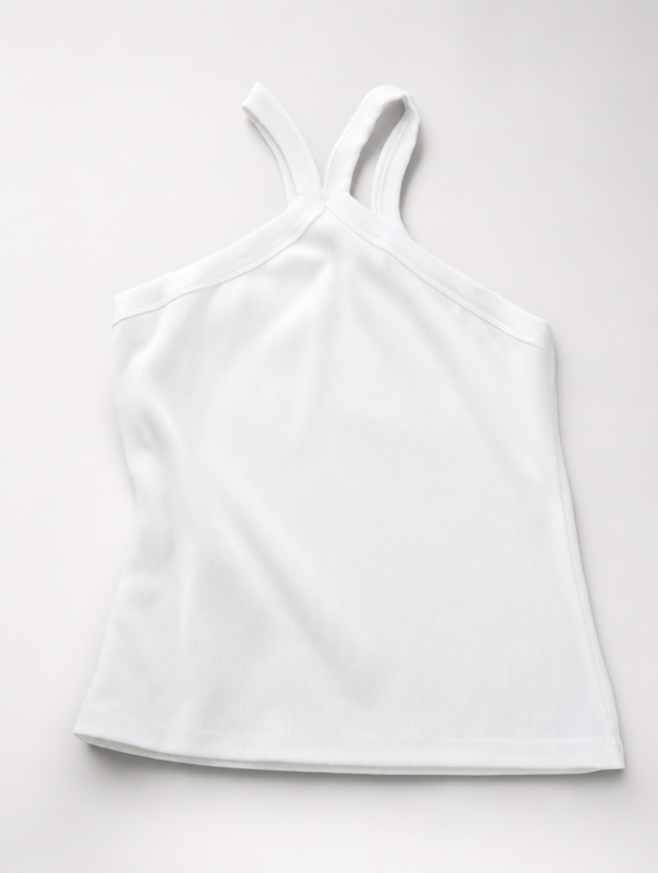 TOP HALTER ESSENTIAL COSTINA - White 2